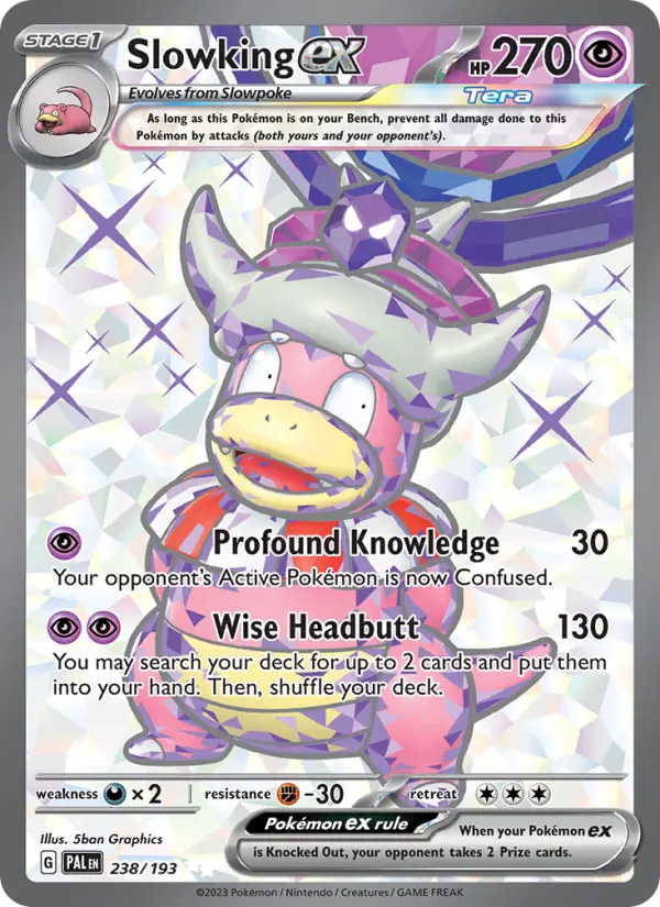 Slowking ex card