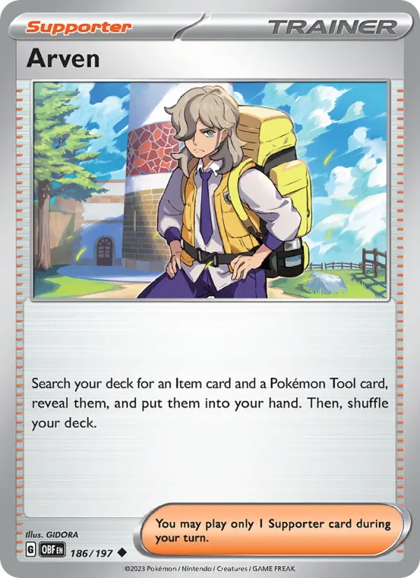 Arven card
