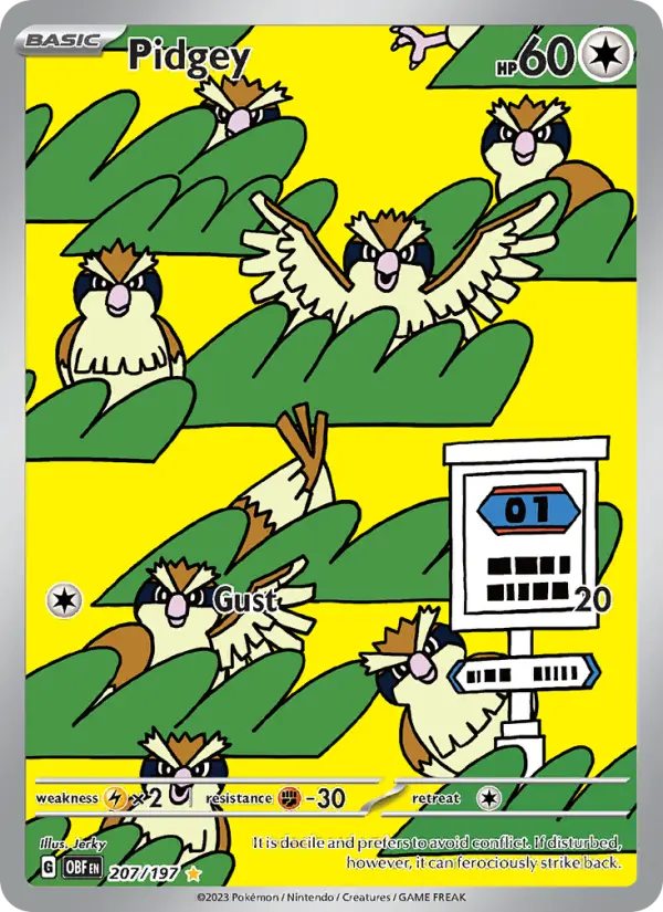 Pidgey card