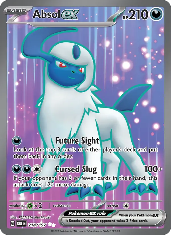 Absol ex card