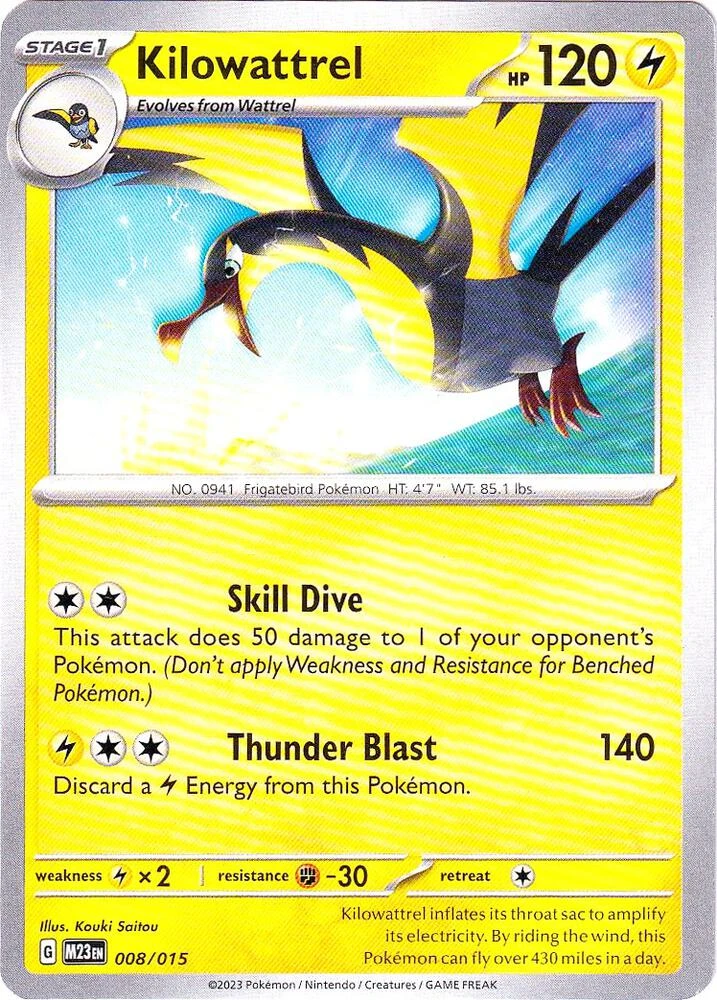 Kilowattrel card