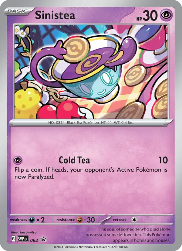 Sinistea card