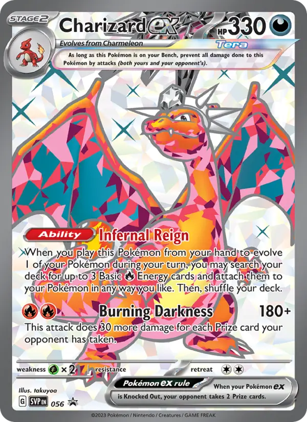 Charizard ex card