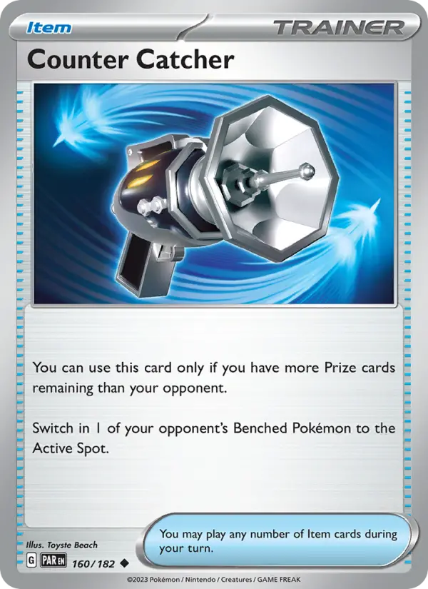 Counter Catcher card
