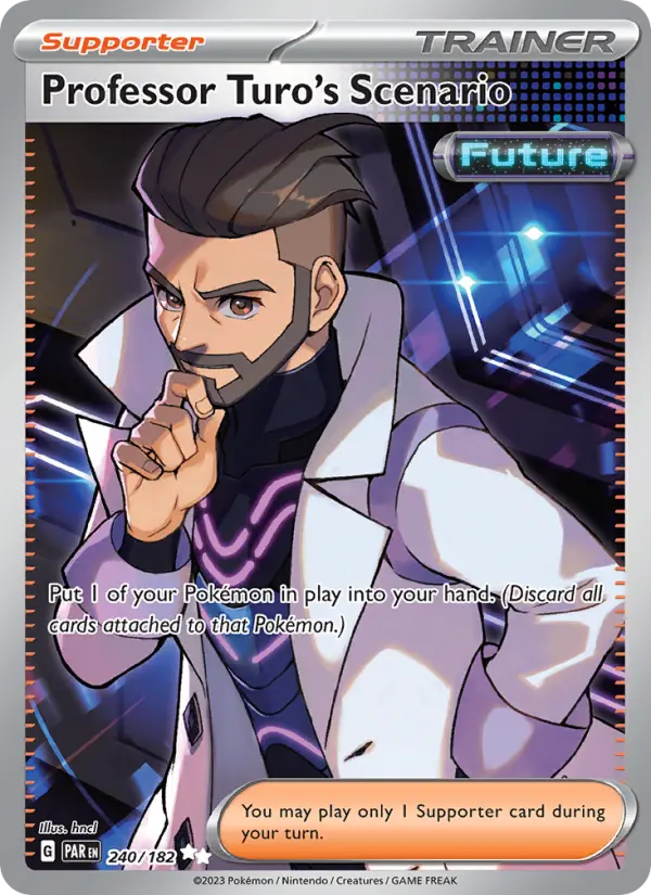 Professor Turo's Scenario card