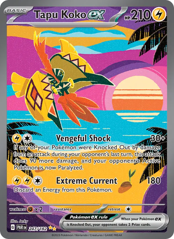 Tapu Koko ex card