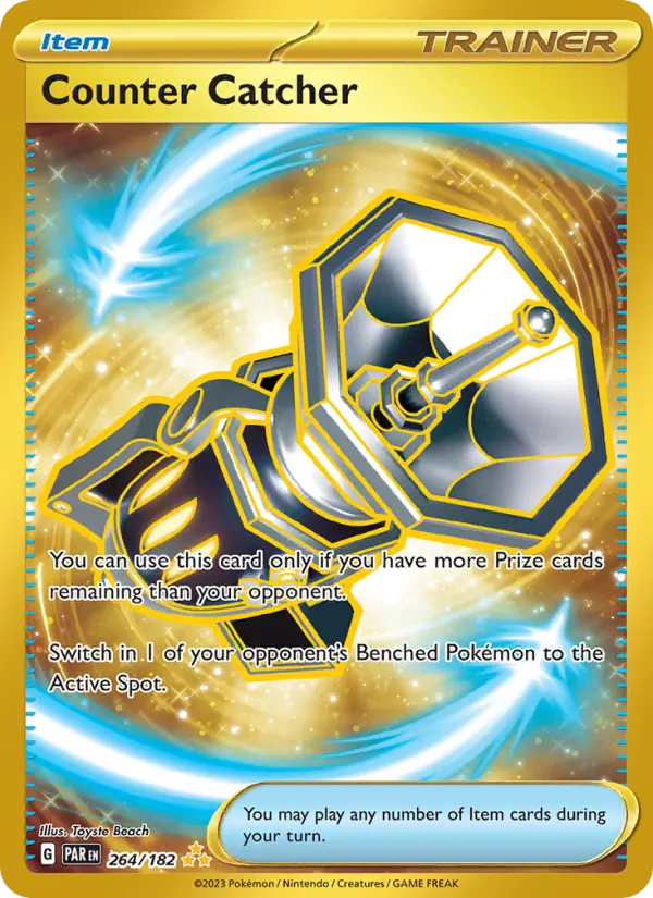 Counter Catcher card