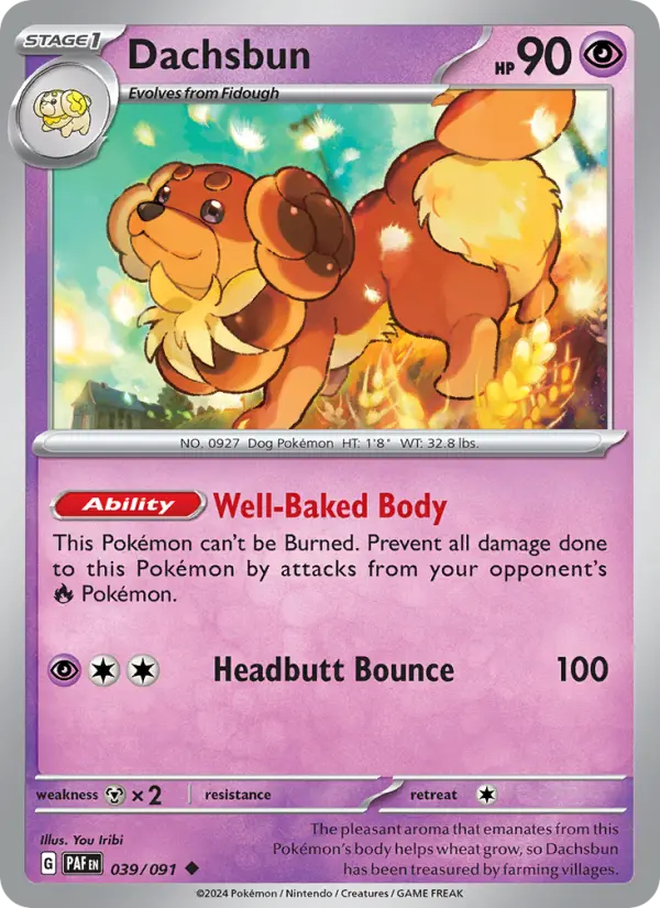 Dachsbun card