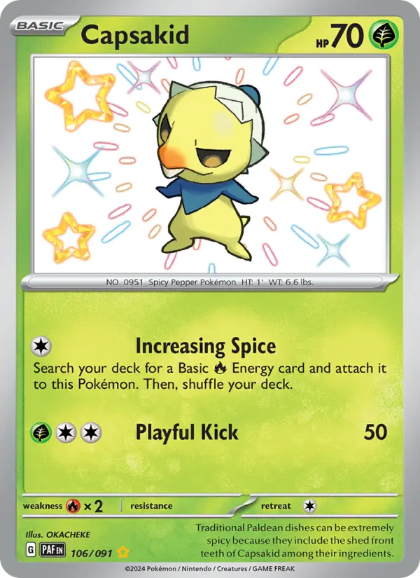 Capsakid card