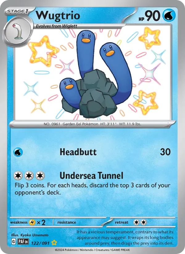 Wugtrio card