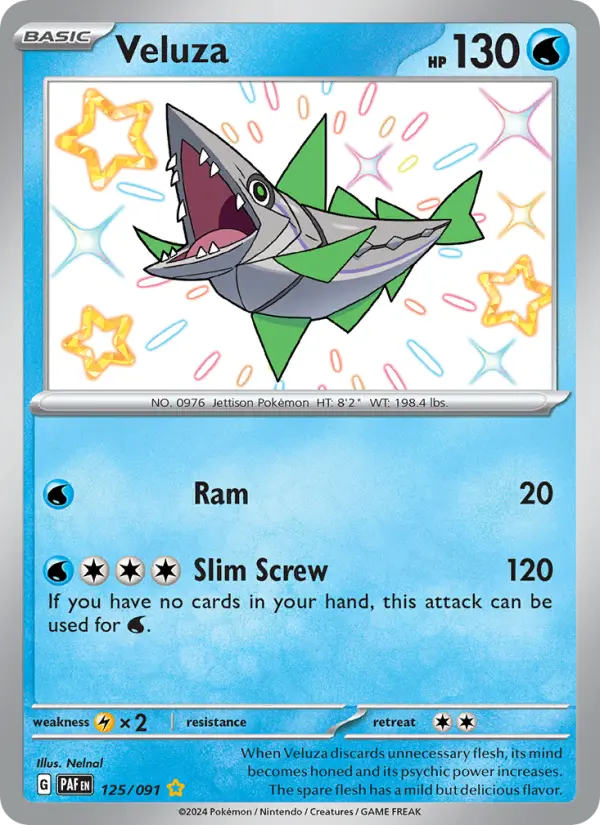 Veluza card