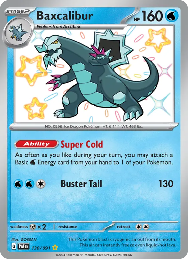 Baxcalibur card