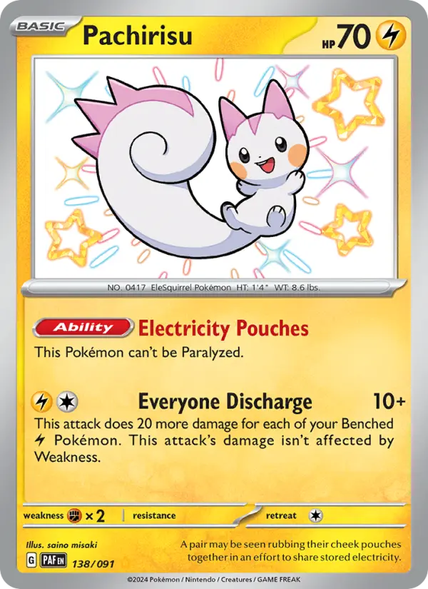Pachirisu card
