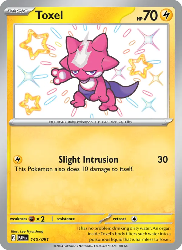 Toxel card