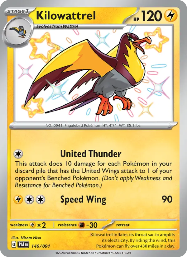 Kilowattrel card