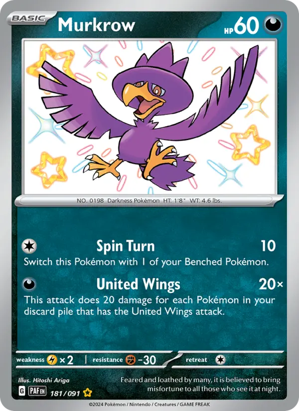 Murkrow card