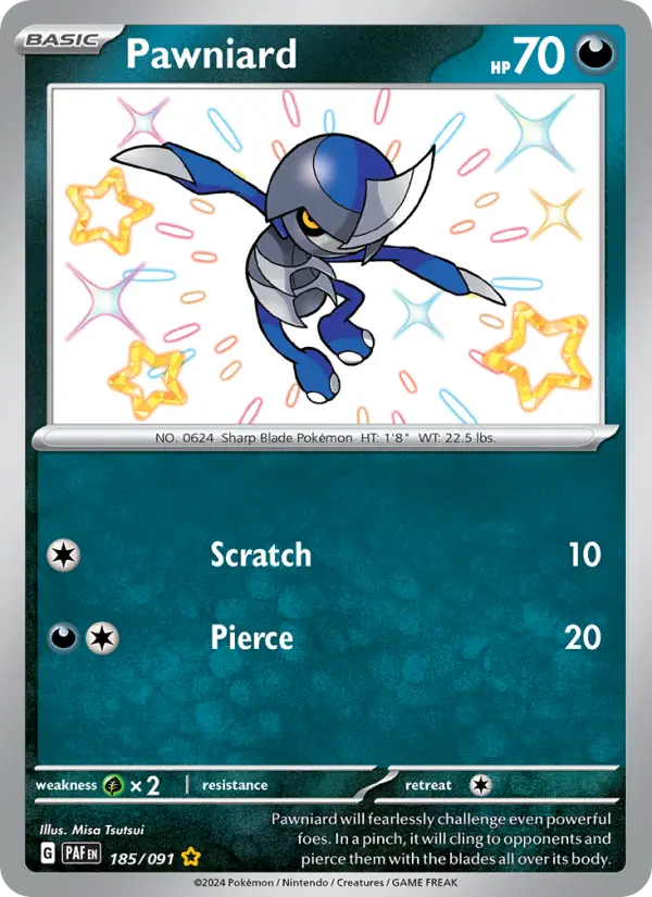 Pawniard card