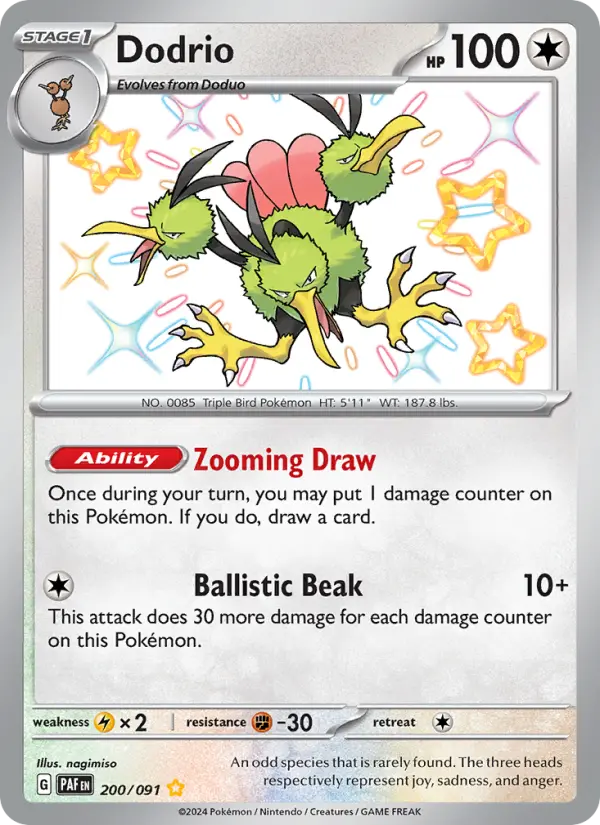 Dodrio card