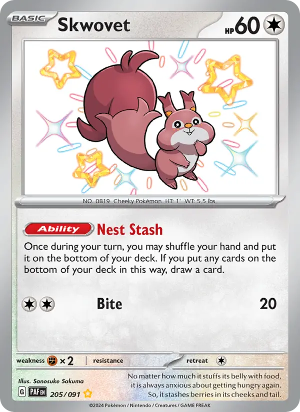 Skwovet card