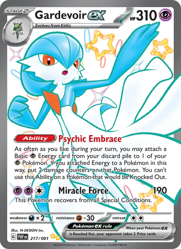 Gardevoir ex card