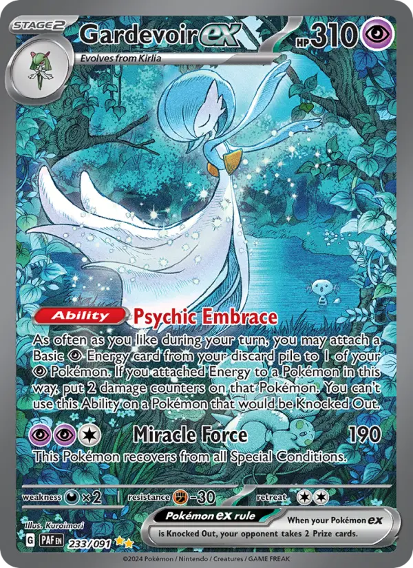 Gardevoir ex card