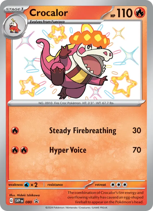 Crocalor card