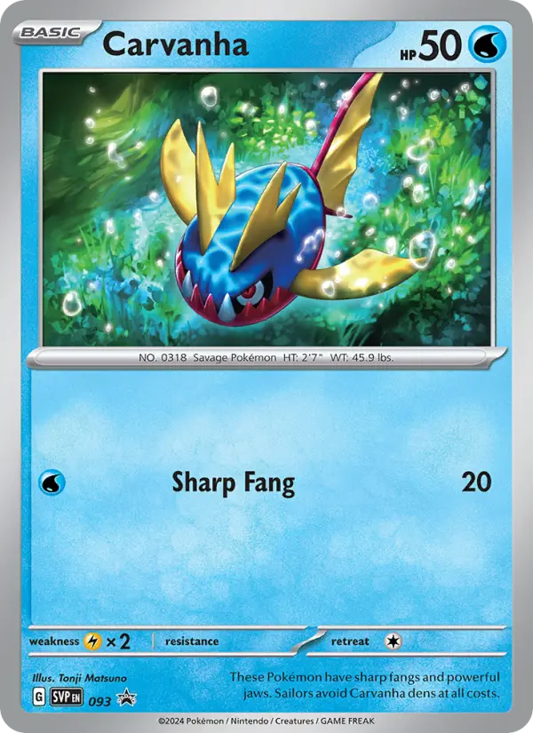 Carvanha card