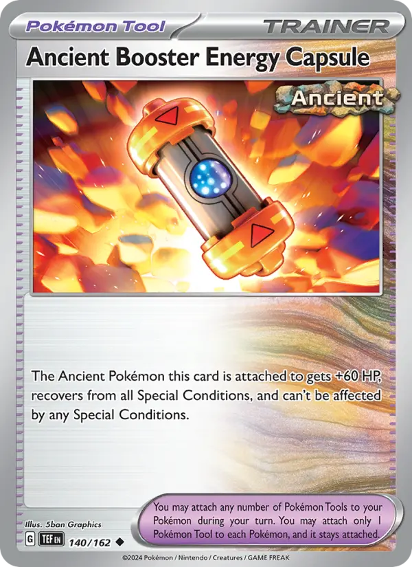 Ancient Booster Energy Capsule card