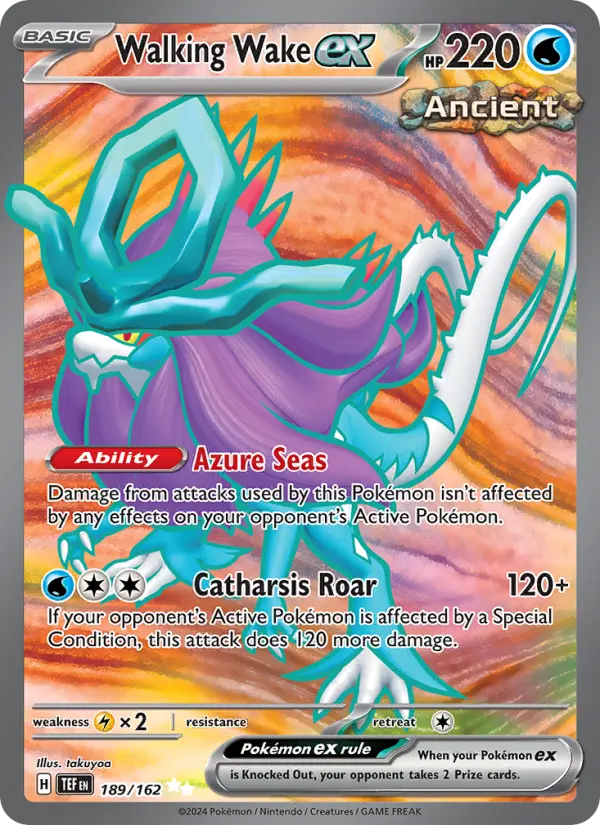 Walking Wake ex card