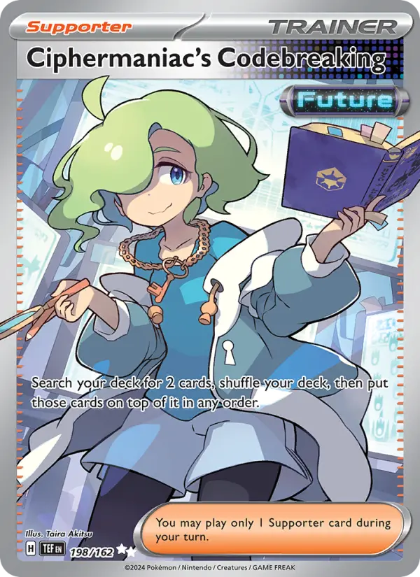 Ciphermaniac's Codebreaking card