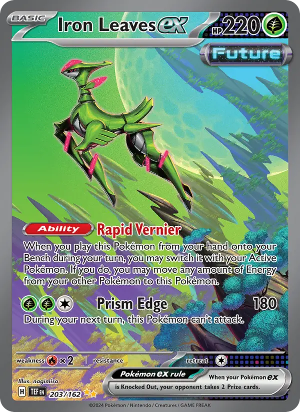 Iron Leaves ex card