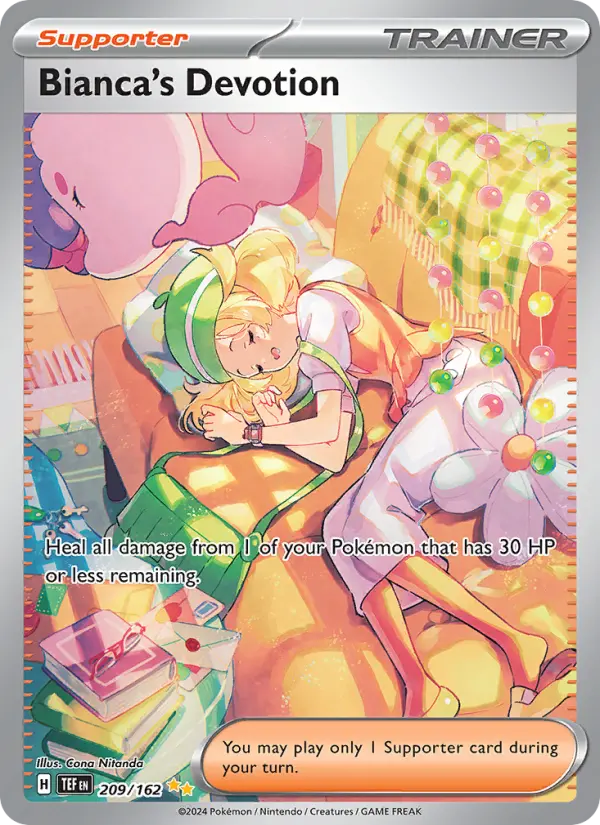 Bianca's Devotion card