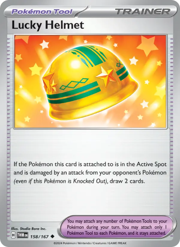 Lucky Helmet card