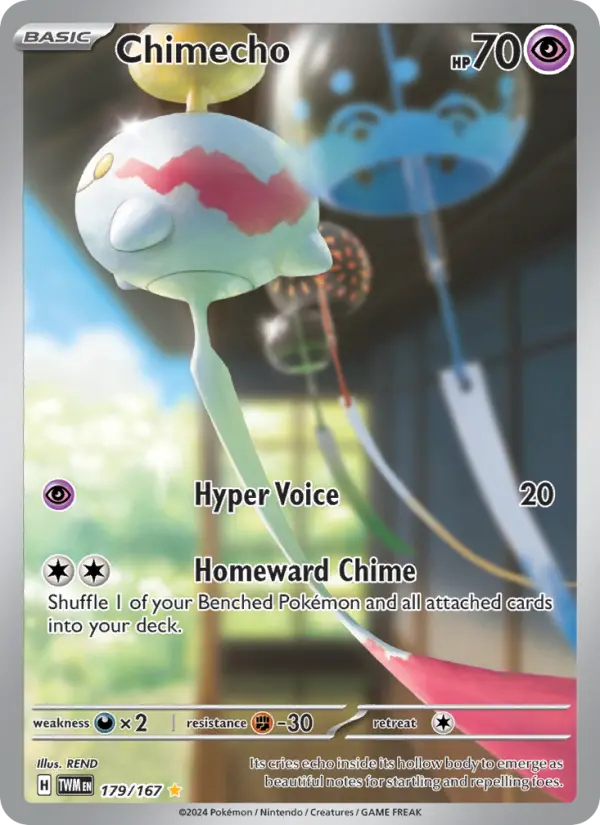 Chimecho card