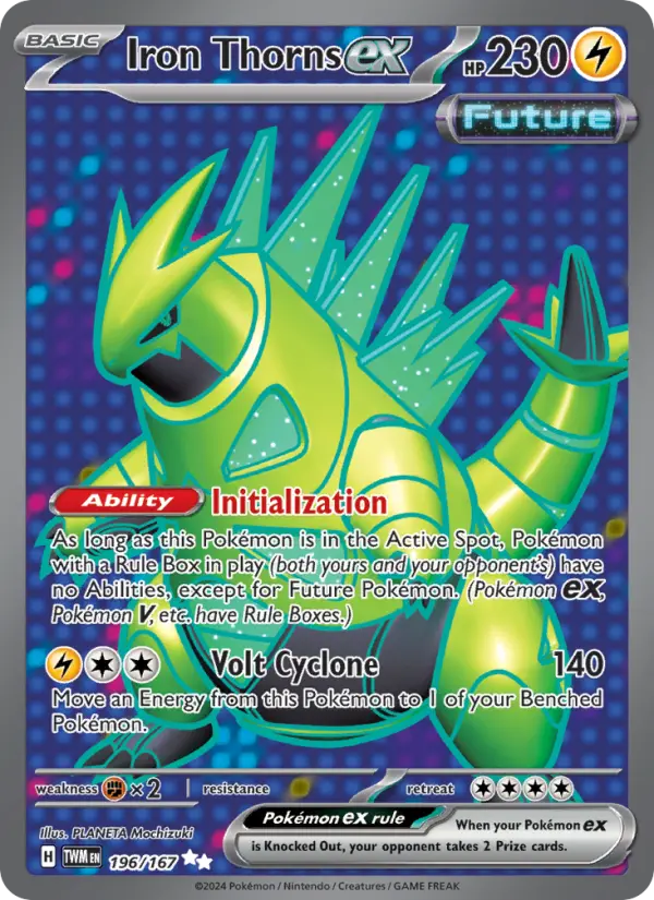 Iron Thorns ex card