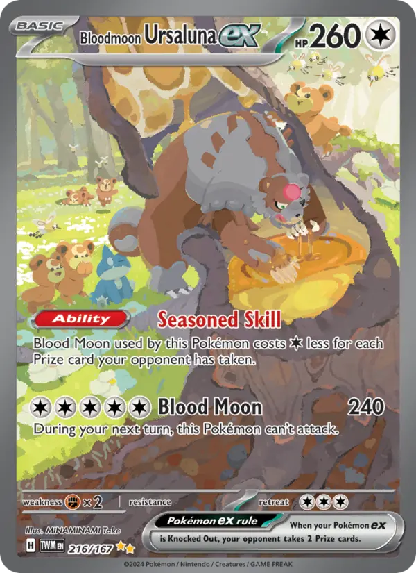 Bloodmoon Ursaluna ex card