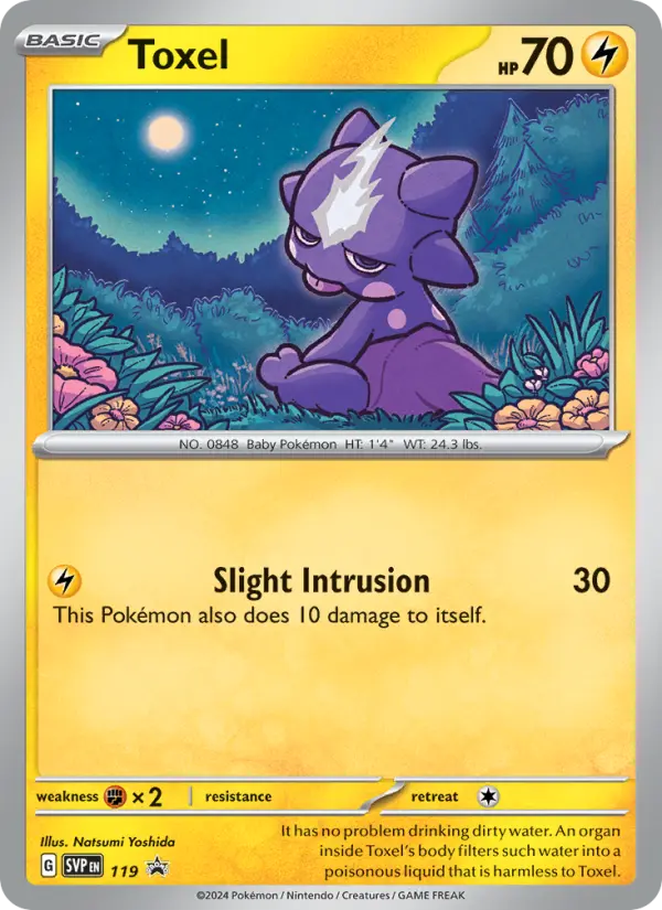 Toxel card