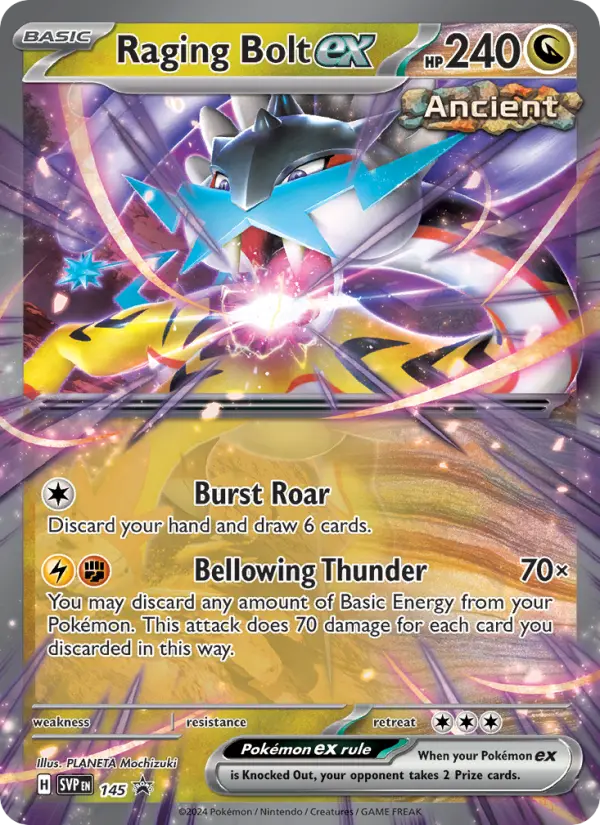 Raging Bolt ex card