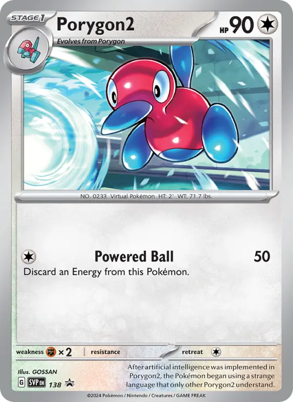 Porygon2 card