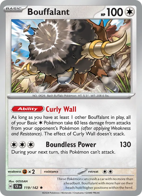 Bouffalant card