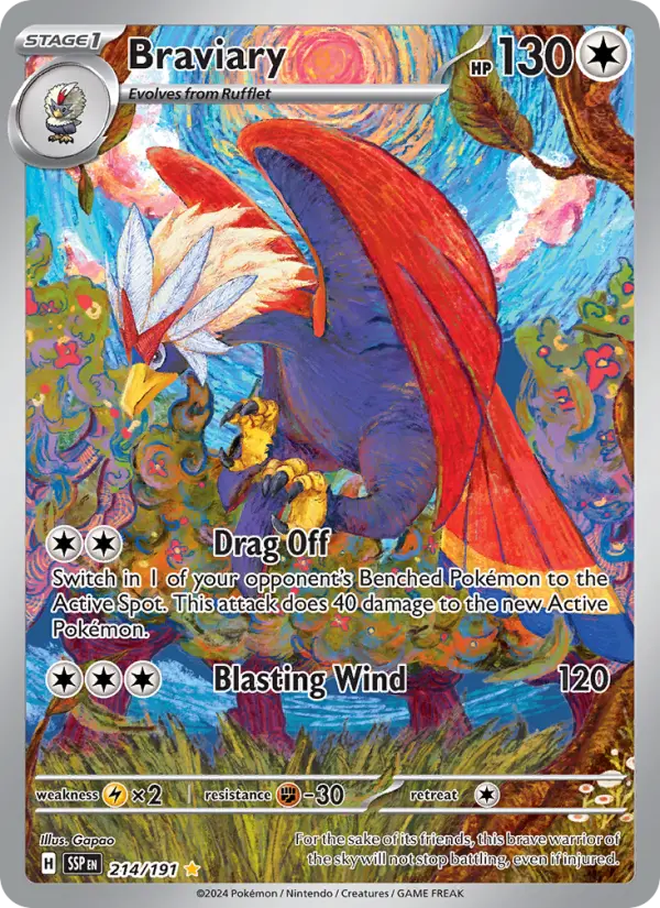Braviary card