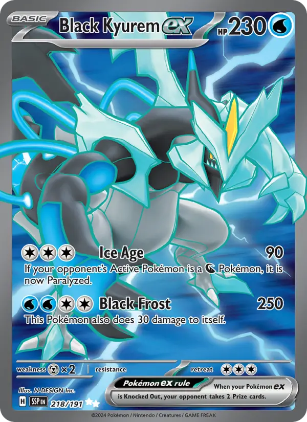 Black Kyurem ex card