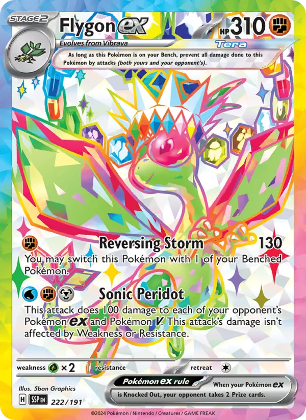 Flygon ex card