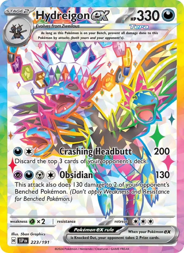 Hydreigon ex card