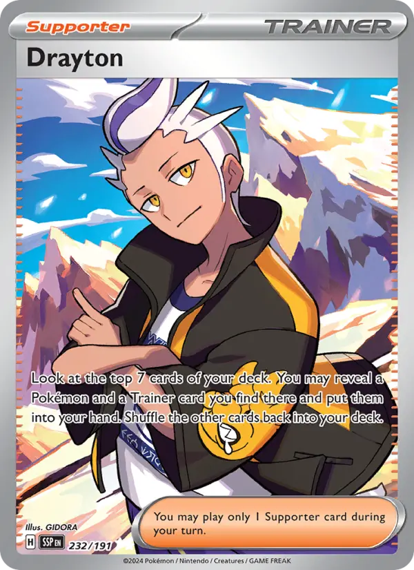 Drayton card