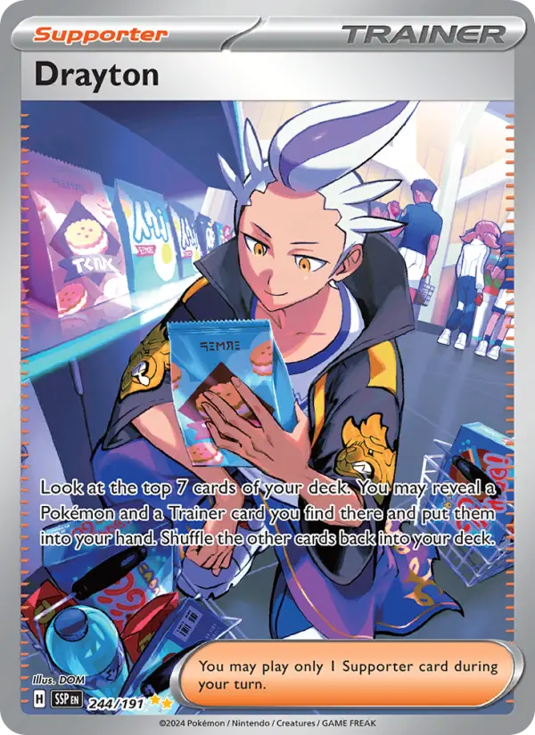 Drayton card