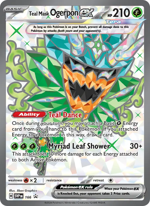 Teal Mask Ogerpon ex card