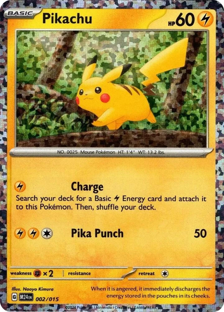 Pikachu card