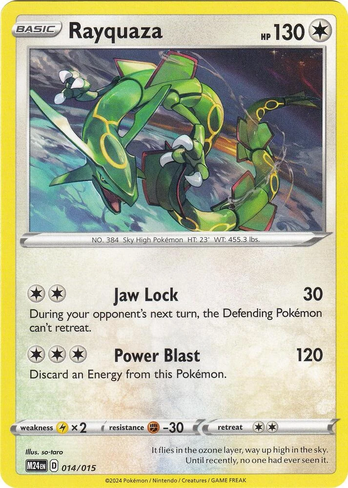 Rayquaza card
