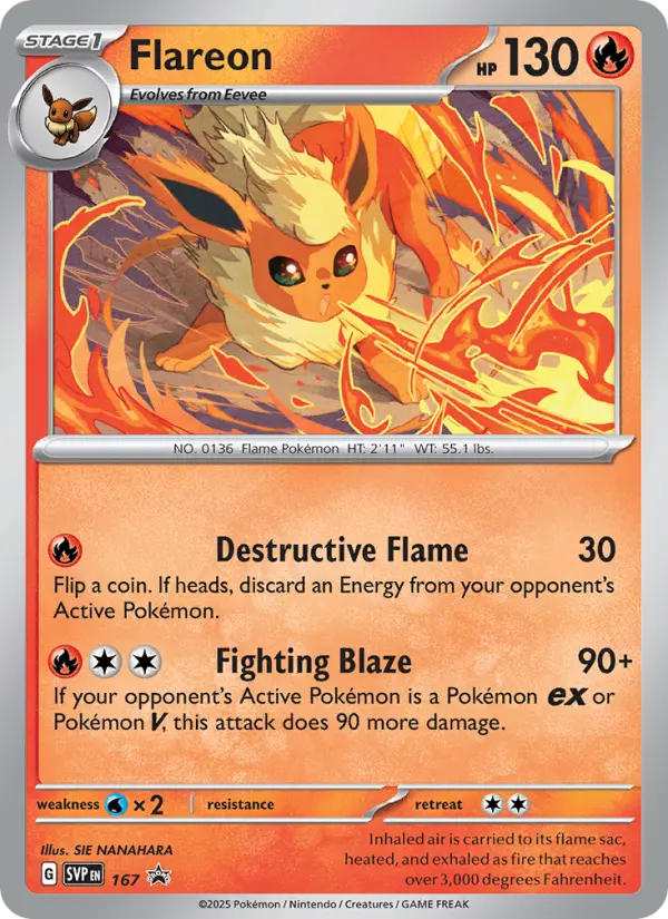 Flareon card